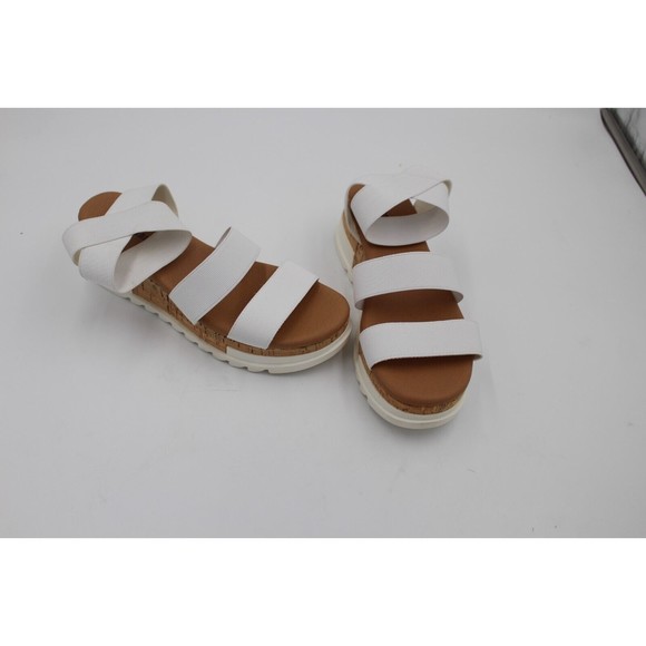 CUSHIONAIRE Shoes Womens Cushionaire Naomi Cork Wedge Sandal Size